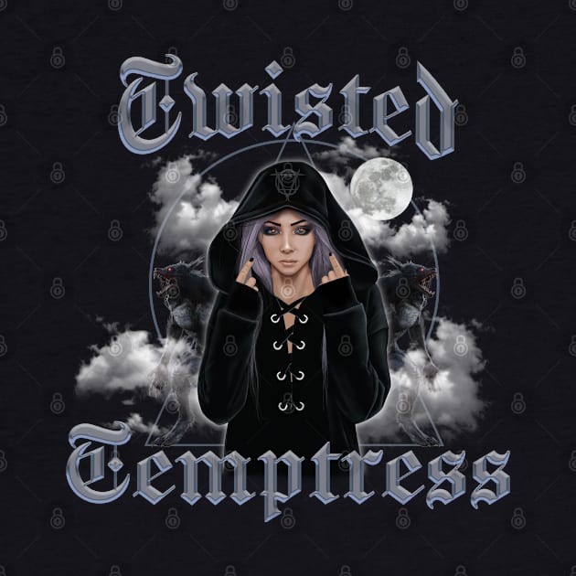 Twisted Temptress logo by LAND OF THE CREEPS HORROR PODCAST